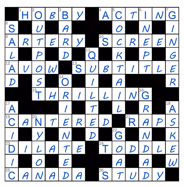 puzzle page challenger 18 july 2025 answer