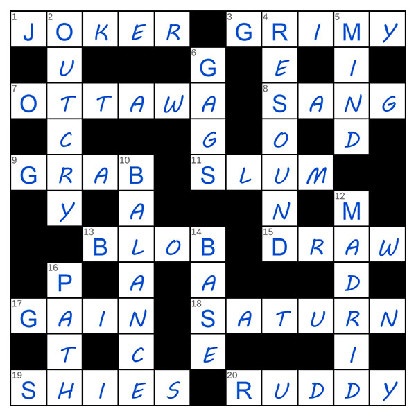 puzzle page crossword 10 july 2025 answer