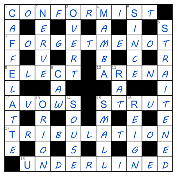 puzzle page crossword 13 may 2025 answer