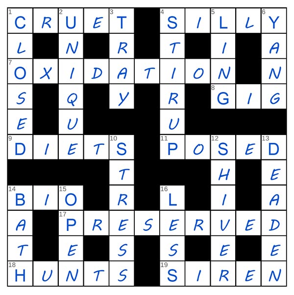 puzzle page crossword 15 may 2025 answer