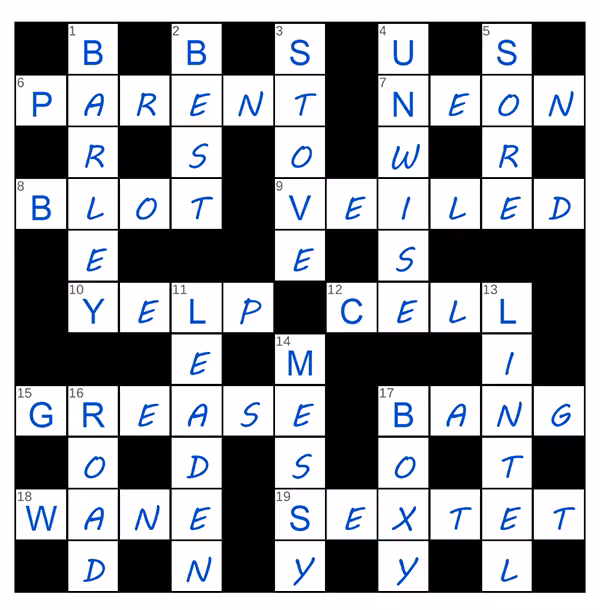 puzzle page crossword 18 july 2025 answer