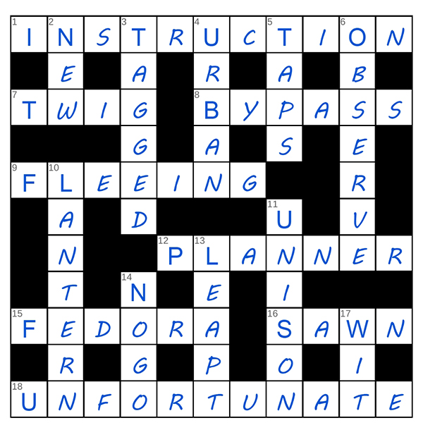 puzzle page crossword 21 july 2025 answer