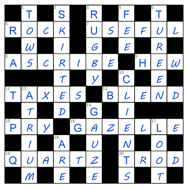 puzzle page crossword 28 june 2025 answer