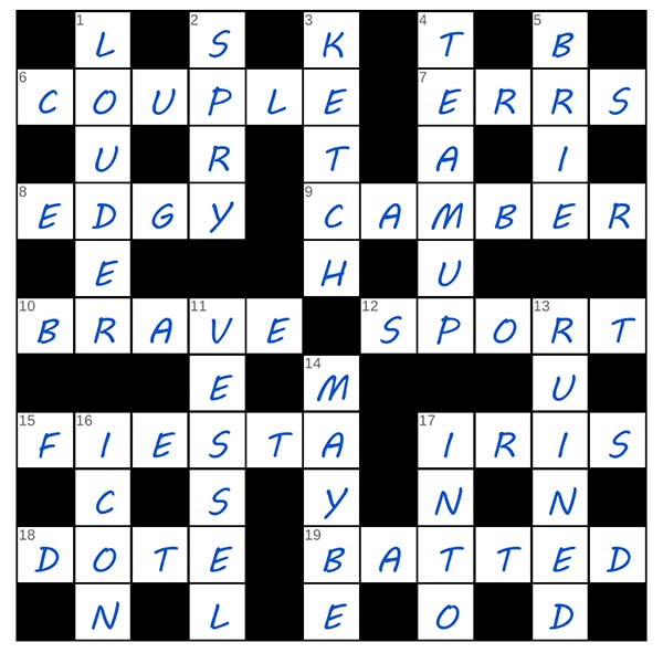 puzzle page crossword 3 september 2025 answer