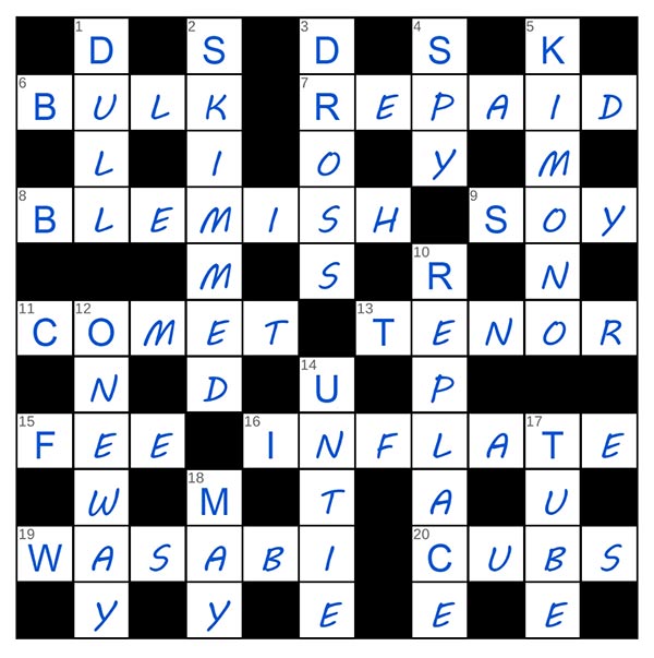 puzzle page challenger 30 may 2025 answer
