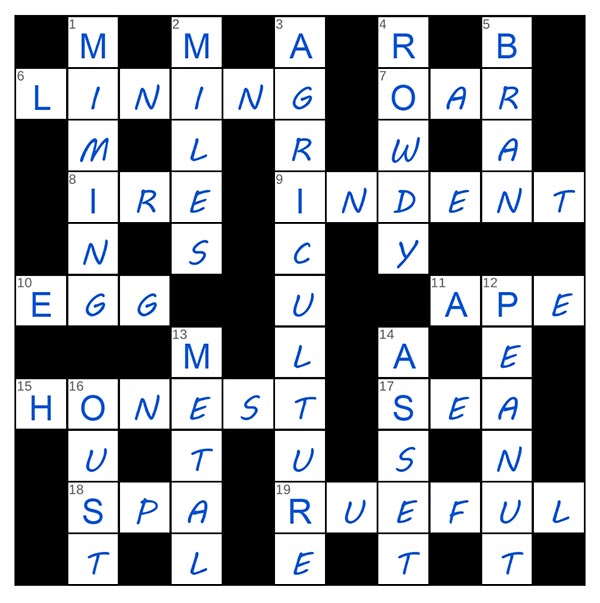puzzle page crossword 4 june 2025 answer