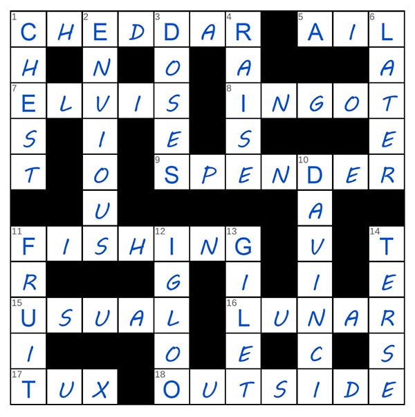 puzzle page crossword 5 june 2025 answer